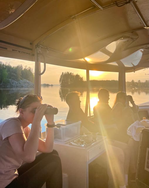 Lake Saimaa story cruise by Ecoboat in Puumala - What the cruise feels like from start to finish