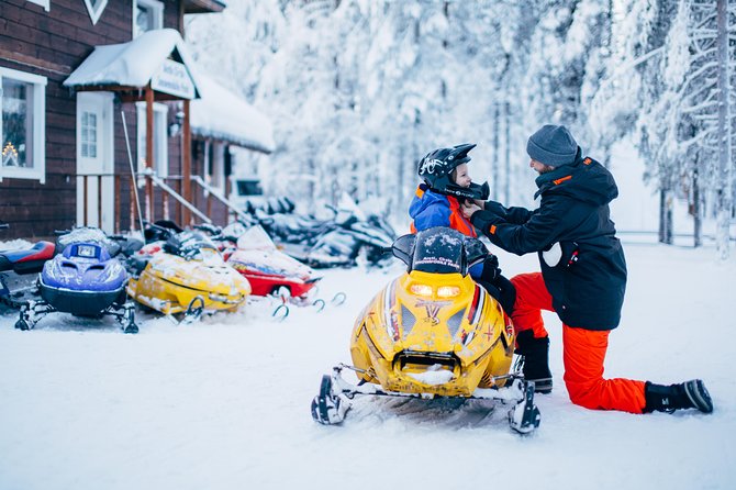 Lapland Family Snowmobile Safari from Rovaniemi - Why this family safari works in Rovaniemi