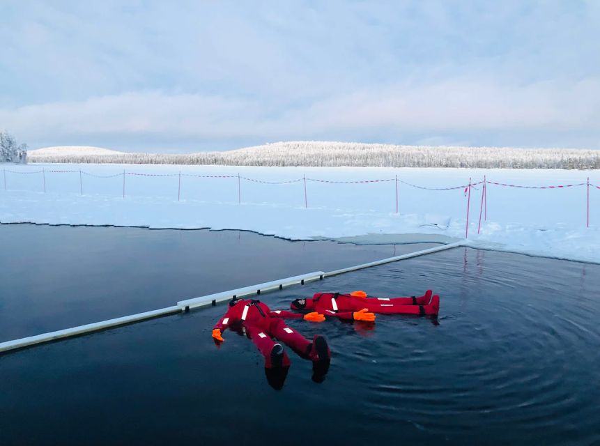 Lapland: Ice Fishing, Floating & BBQ Snow Adventure - Ice fishing without false promises