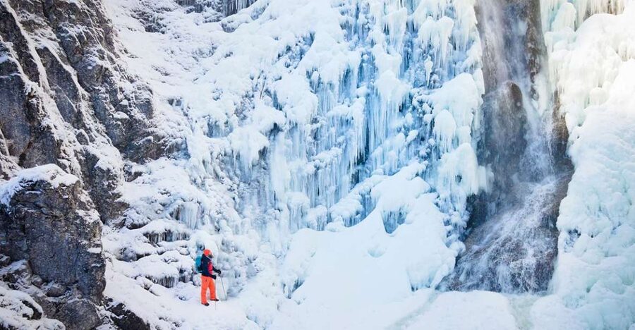 Lapland: The Frozen Waterfalls of Korouoma Tour - The 110 km journey from Rovaniemi