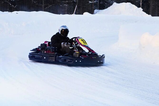 Lapland Winter Park Ice Karting Experience in Rovaniemi Finland - What happens from arrival to the starting line