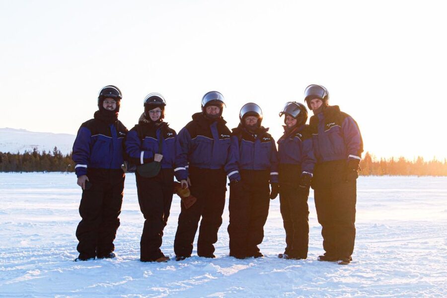 Levi: 3 Hour Snowmobile Safari Around Levi with Coffee Break - Forest trails and open swamps