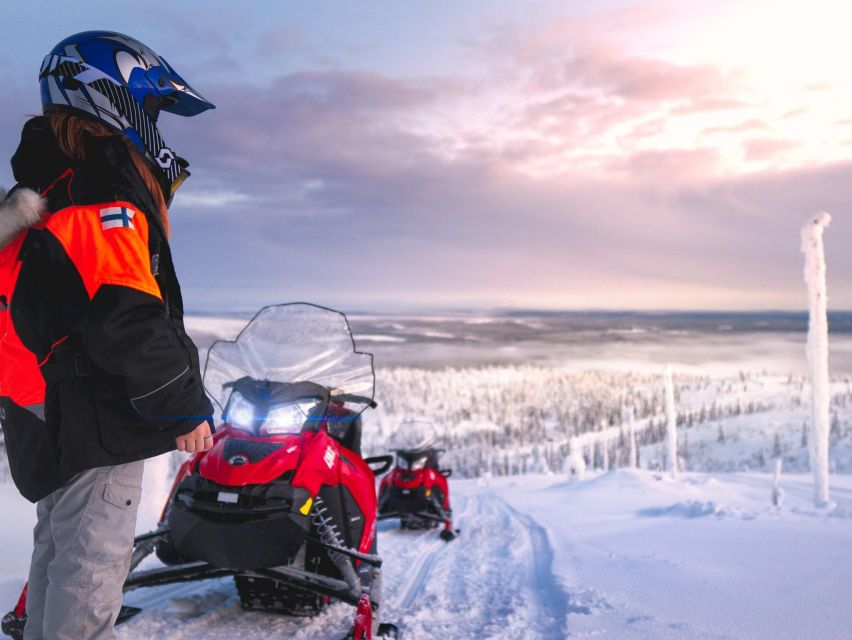 Levi: 4 Hour Snowmobile Safari to the Fells in Levi - Meeting in Levi and getting ready
