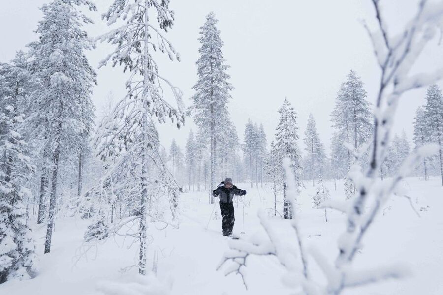 Levi: Backcountry Skiing Adventure - A few edited photos to take home