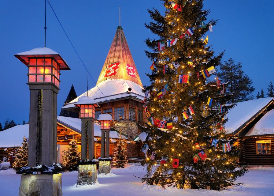 Levi: Day Trip to Santa Claus Village with Lunch - Key points at a glance