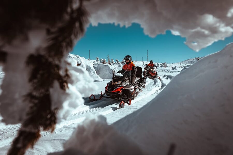 Levi: Easy Snowmobile Safari into the Nature - Safety, insurance, and physical demands