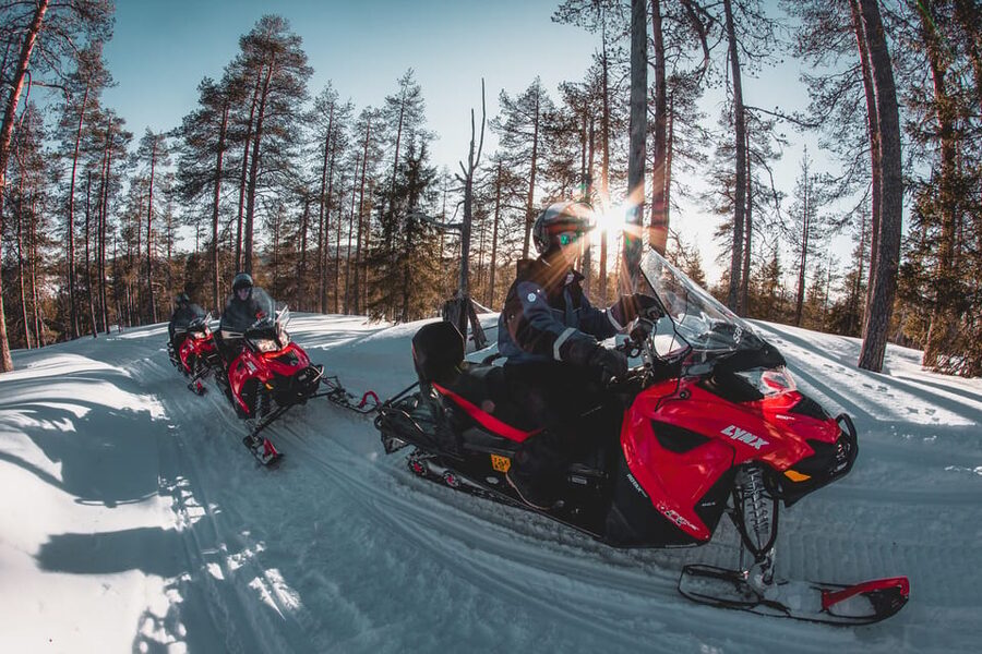 Levi: Easy Snowmobile Safari into the Nature - Is two hours enough for $144?