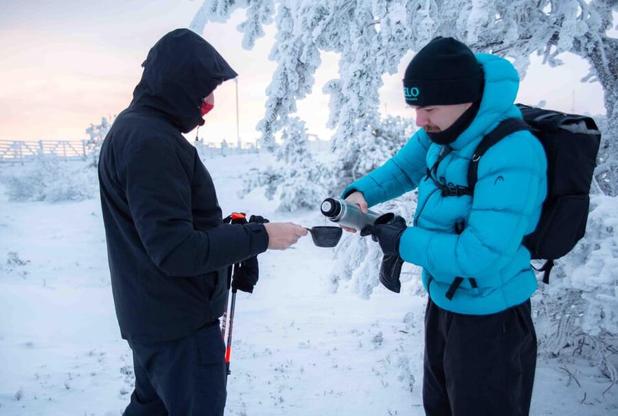 Levi: Guided Snowshoeing Adventure - Stories that give the snow a sense of place