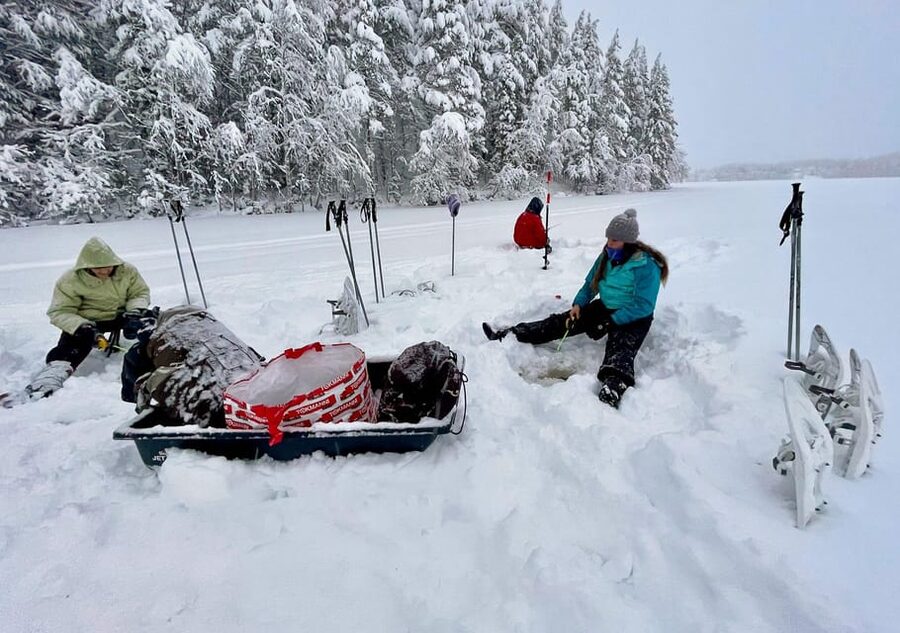 Levi: Ice Fishing Trip in a small group - What ice fishing in Levi is really like