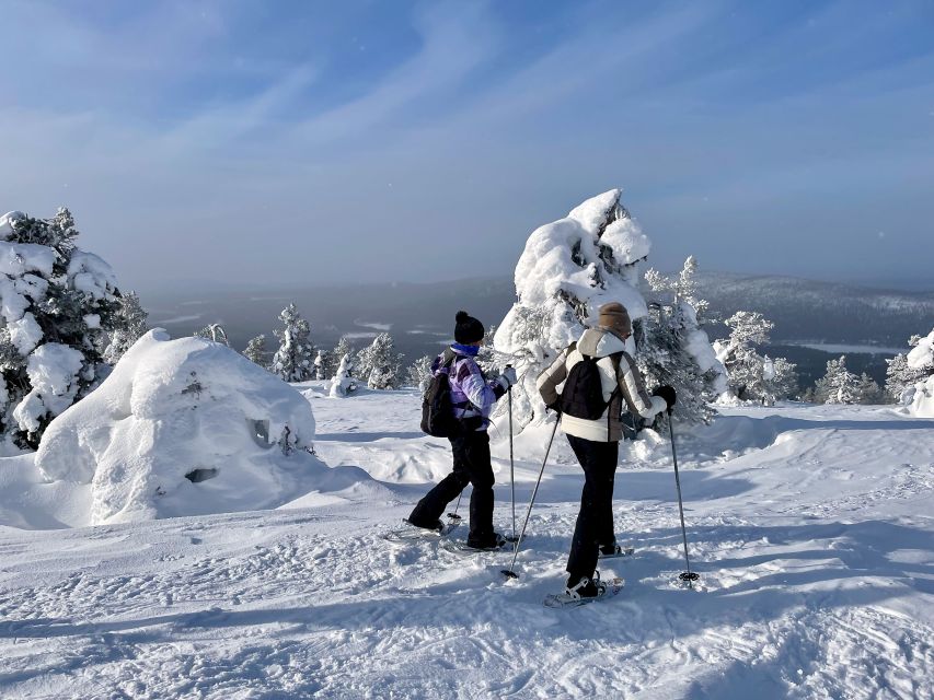 Levi: Lakeside forest snowshoeing - Who will enjoy this outing most