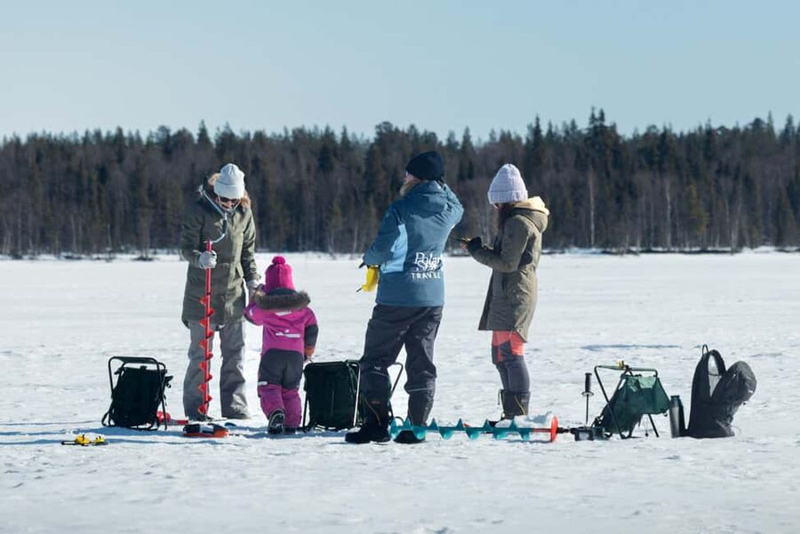 Levi Lapland: Arctic Ice-Fishing - My take on the guide-led experience