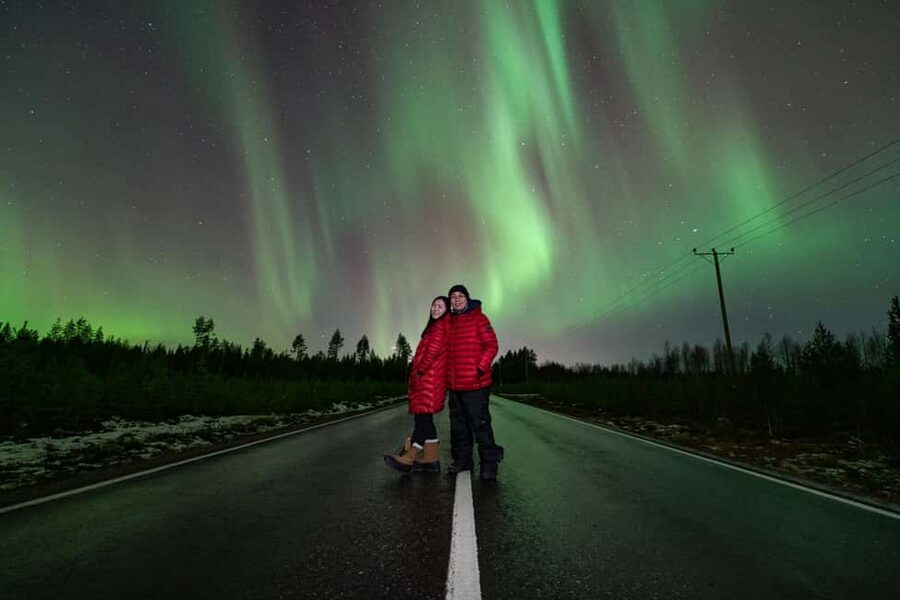 Levi: Northern Lights Hunting - Photography Tour - Meeting in Sirkka and setting out after dark