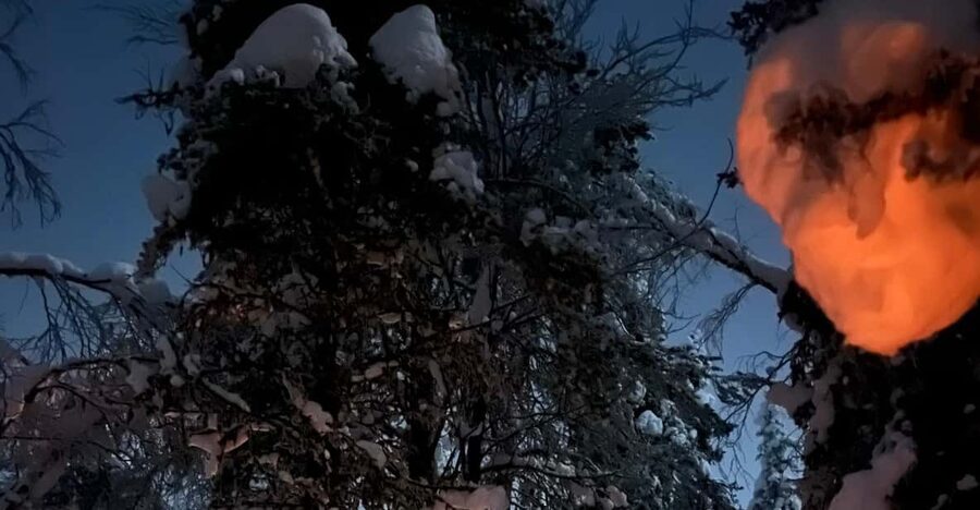 Levi: Northern Lights in Peace and Privacy - by Private Lake - Price, group size, and what you receive