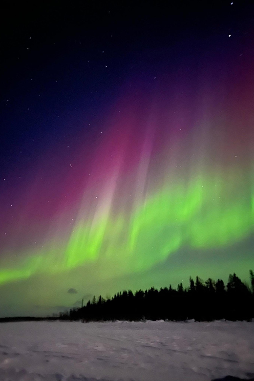 Levi: Northern Lights in Peace and Privacy - by Private Lake - What happens inside the cabin