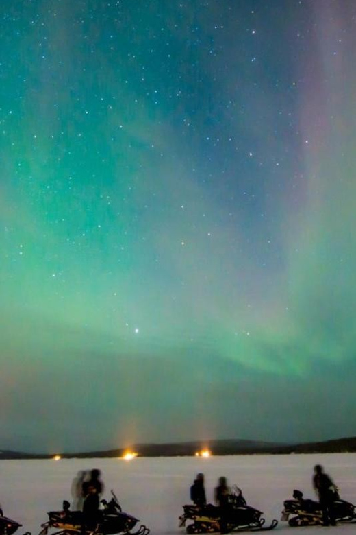 Levi: Northern Lights Snowmobile Safari and Campfire Picnic - The snowmobile ride: fun, but conditions matter