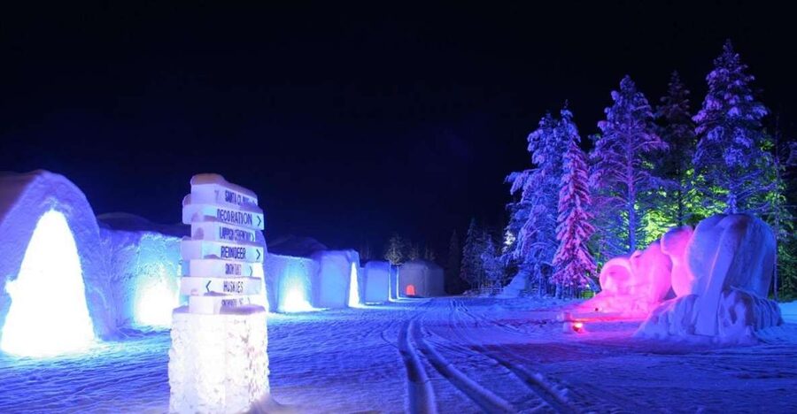 Levi: Snow Village Guided Tour - Reaching Lainio from Levi