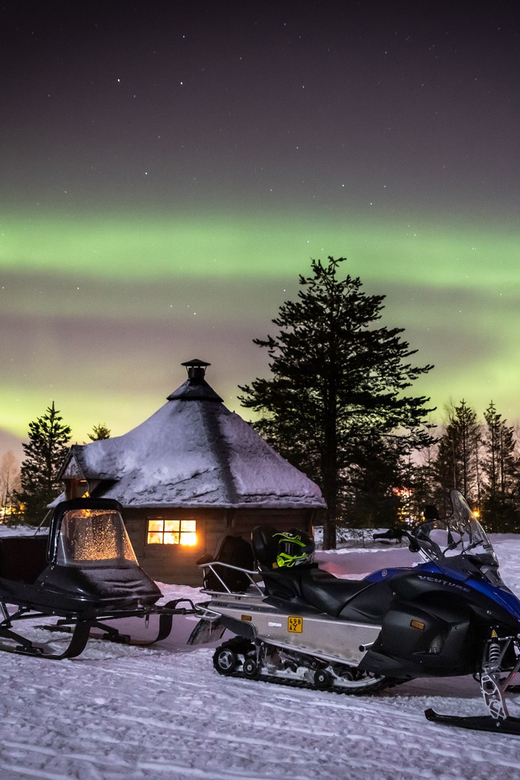 Levi: Snowmobile Northern Lights Hunting Trip - Key points at a glance
