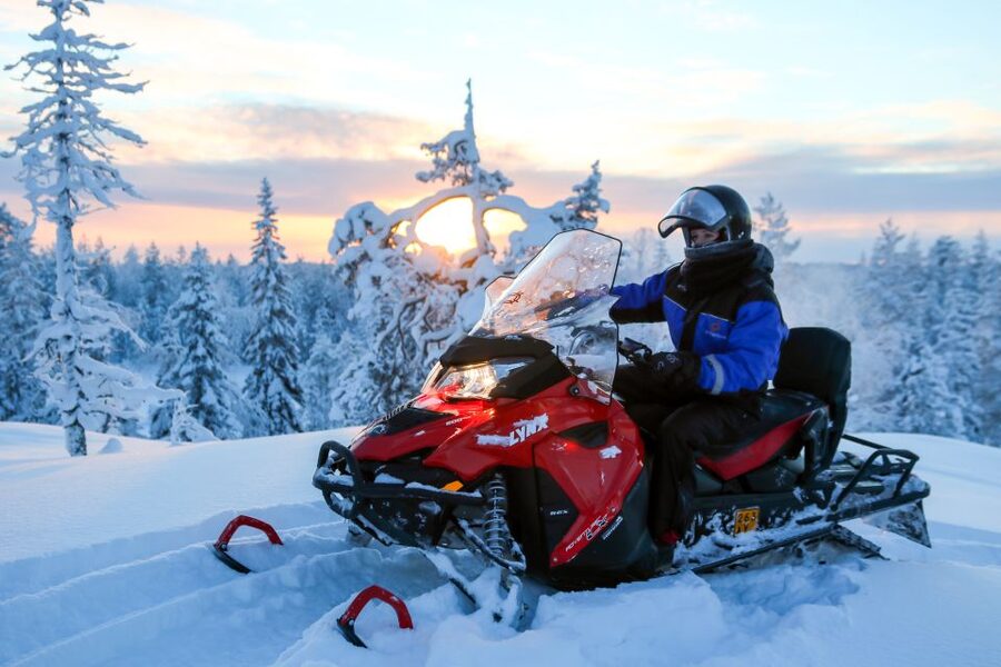 Levi: Snowmobile Safari for Adults - What the three-hour safari feels like