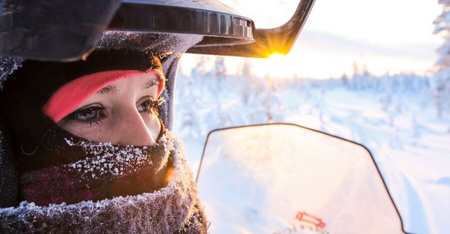 Levi: Snowmobile Safari for Adults - How demanding is the driving?