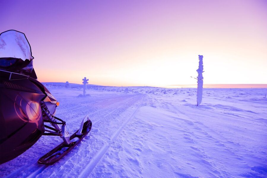 Levi: Snowmobile Tour to Snow Village - The ride from Levi is the real attraction