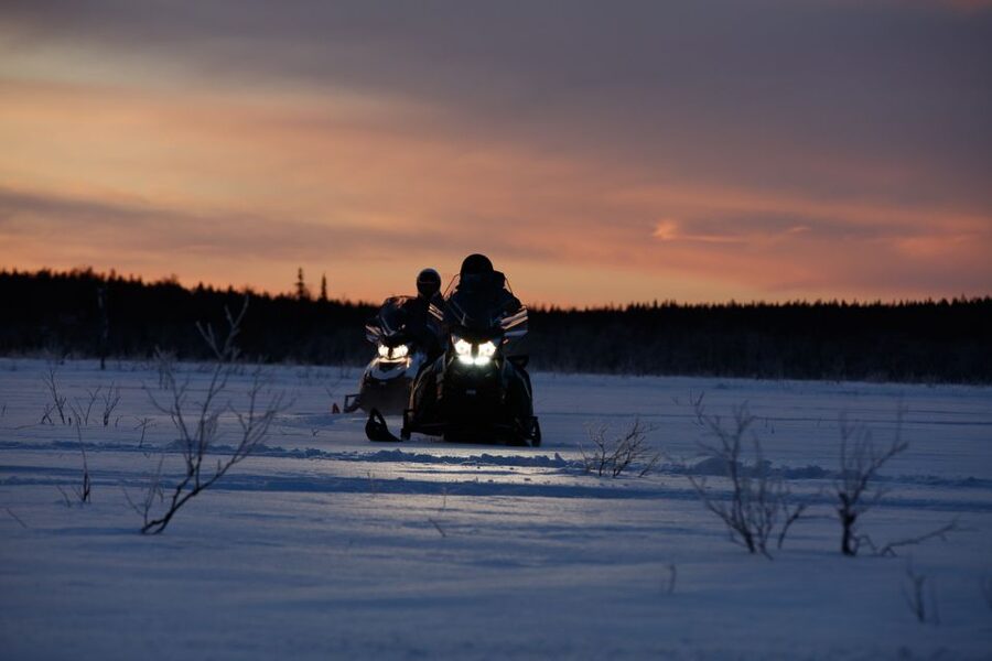 Levi: Snowmobile Tour to Snow Village - Lunch is a practical part of the day