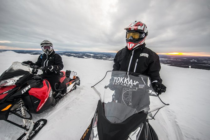 Levifell tour - Leaving central Levi for the snow