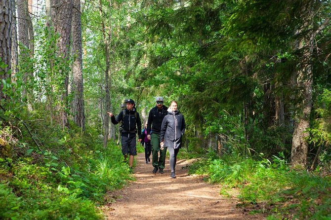 Magical Taiga Forest Hike with Lunch and Transportation - Cooking lunch beside the lake