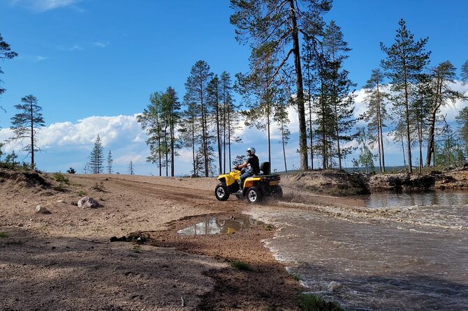 Midnight Sun ATV Ride During the Golden Hour from Rovaniemi - Getting from Rovaniemi to the forest