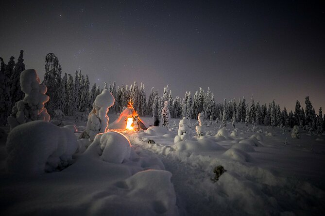Night Snowshoeing Adventure under the Northern Lights - Choosing a route for darkness, snow, and aurora chances