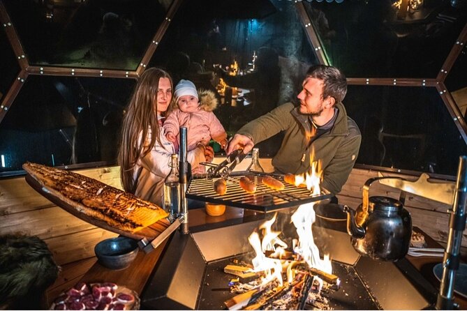Northern Lights dinner in a Glass Igloo - Dinner, local snacks, and the value of the menu