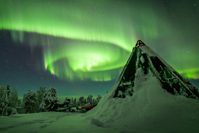 Northern Lights Snowmobile Sleigh Ride - A light-hearted look at Lappish shamanism