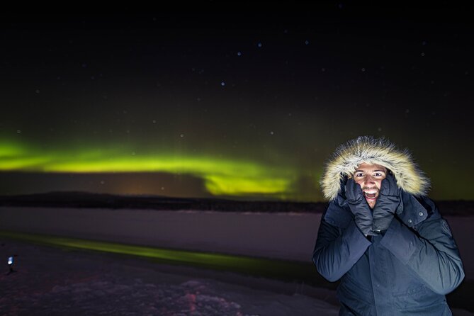 Northern Lights Tour with BBQ and drinks - Leaving Rovaniemi for the Arctic night