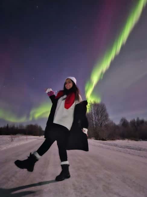 Oulu: Starguaranteed Northern Lights Mobile Chase - Northern Ostrobothnia and the second photo stop
