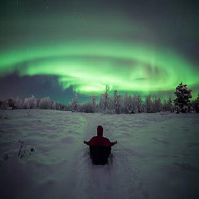 Polar Night Snowshoe Trek - Hot drinks, snacks, and useful pauses