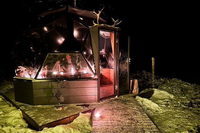 PRIVATE Glass Igloo Dinner Under Northern Lights - Service that makes a private tour worthwhile