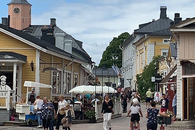 Private Helsinki Tour Highlights & Visit Porvoo City 1346 - Porvoo’s cobbled lanes and red riverside warehouses