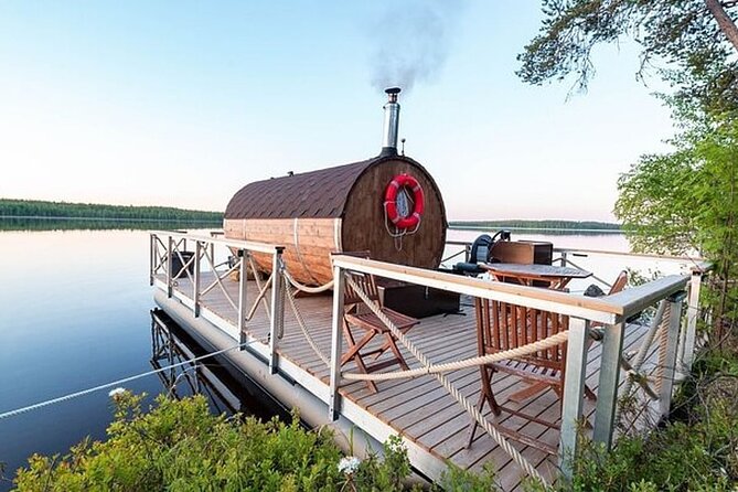Private Traditional Finnish Sauna Boat Scenic River Cruise - Midnight sun, Arctic light, and a possible aurora
