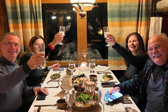 Private Traditional Sauna, Ice Dip and Dinner in the Wilderness - Handmade Lappish food after the sauna