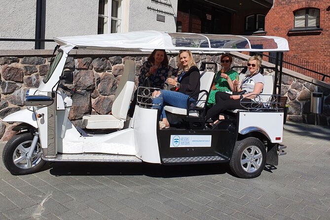 Private TukTuk guided Tour in Helsinki 2,5 hrs - The library surprise and flexible guiding