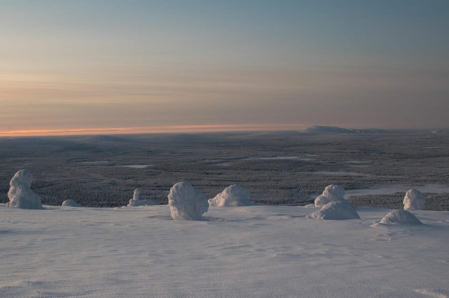 Pyhätunturi: Scenic Snowshoeing Tour in Finnish Lapland - The snow monsters of Pyhä Fell