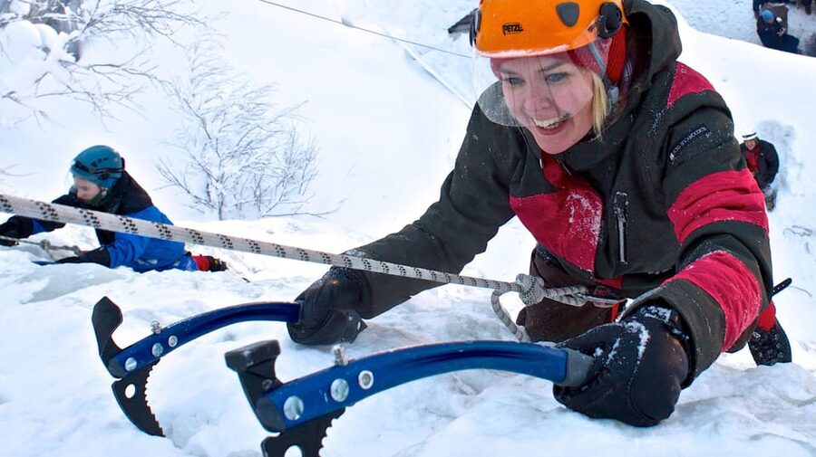 Pyhätunturi: Try Ice Climbing in Finnish Lapland - Two climbs, not just a quick photo