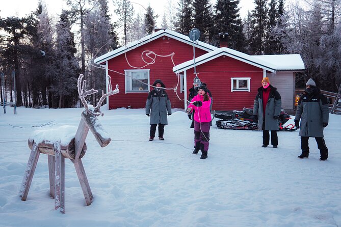 Reindeer Husbandry with Snowmobile Sleigh Ride and Cabin Lunch - Why the Small Group Matters