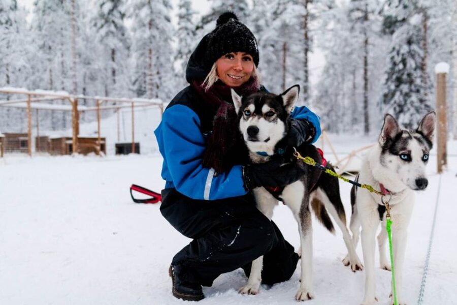 Rovaniemi: Apukka Husky Adventure - What the 7 to 10 kilometer route feels like
