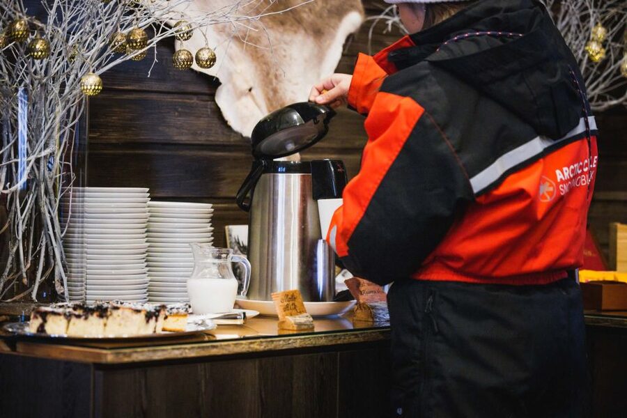 Rovaniemi: Arctic Circle Highlights by Snowmobile - Reindeer country and a 500-meter sleigh ride