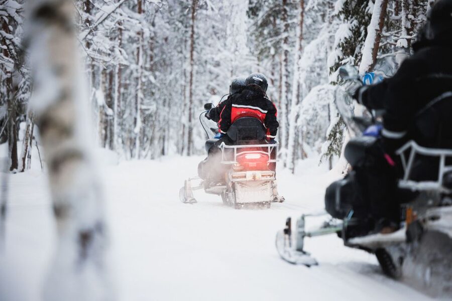 Rovaniemi: Arctic Circle Highlights by Snowmobile - Guides, pacing, and organization