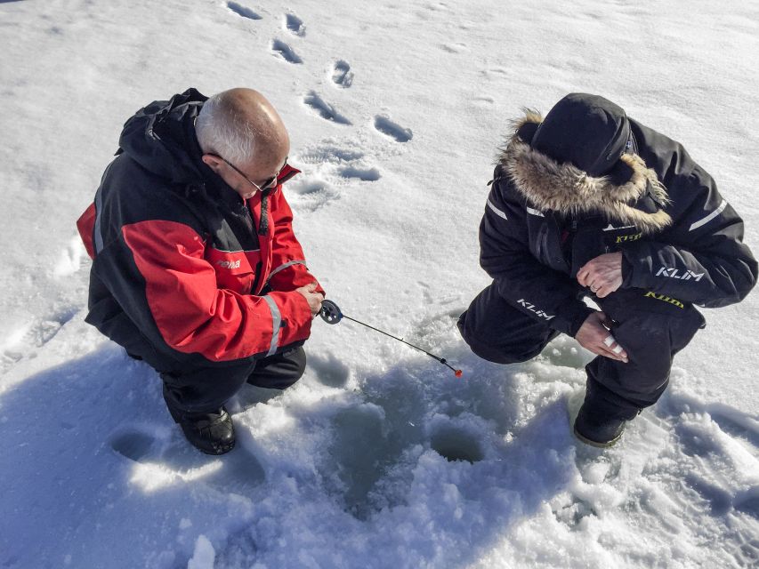 Rovaniemi: Arctic Circle Ice Fishing Experience - The best views may come before the fish