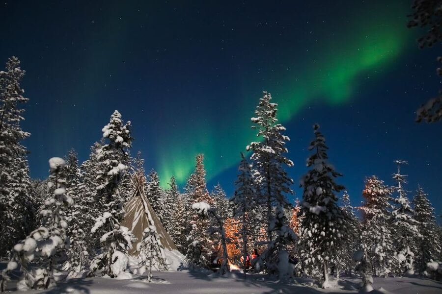 Rovaniemi: Aurora Borealis and Picnic - Chasing green light beyond Rovaniemi