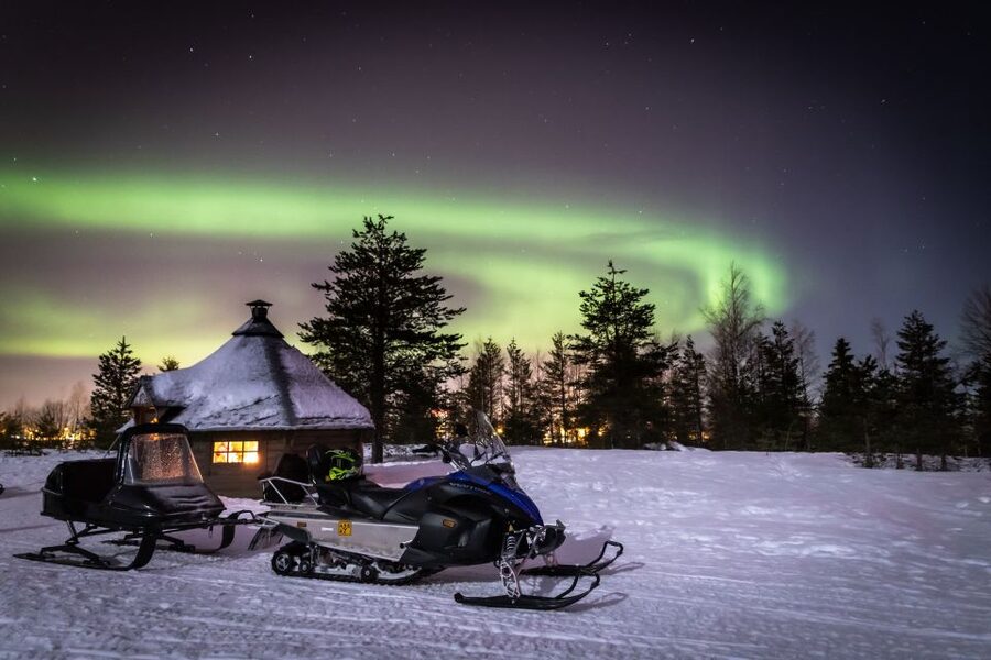Rovaniemi: Aurora Borealis Snowmobile Safari with Campfire - Children, non-drivers, and physical demands
