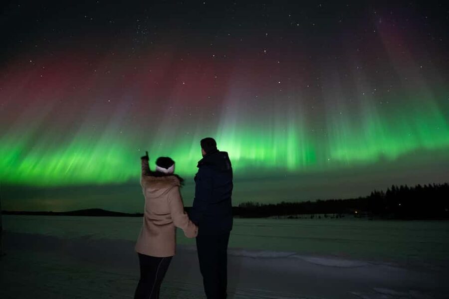 Rovaniemi: Aurora Hunt - Free Photos, 100% Guaranteed Refund - Riding into the Arctic night