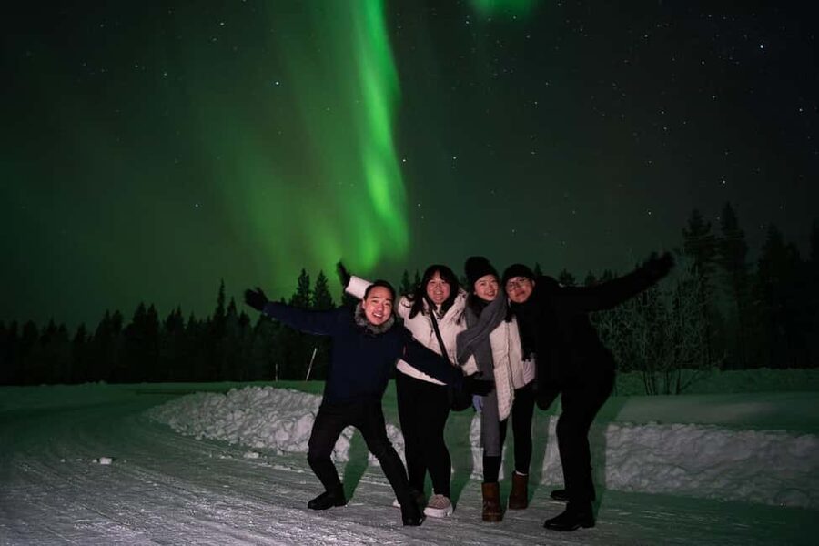 Rovaniemi: Aurora Hunt - Free Photos, 100% Guaranteed Refund - How the route changes with the weather